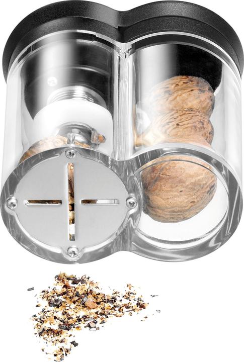 Produktbild Silit Muskatmühle Mulino mit Reservebehälter Glas Kunststoff (Nuss)