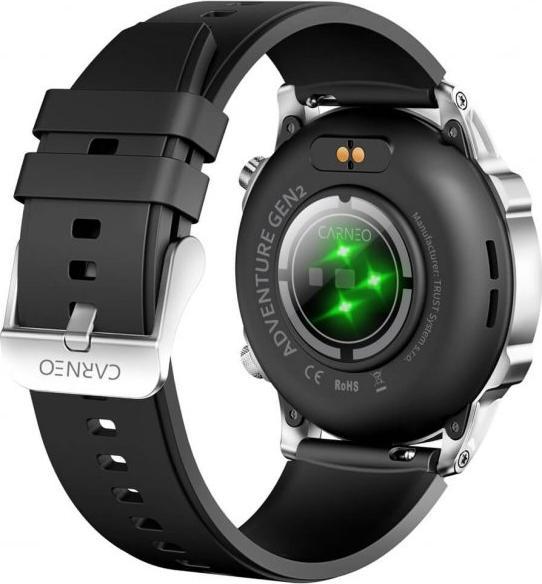 Immagine prodotto Carneo Adventure HR+ 2a gen. argento (44 mm)