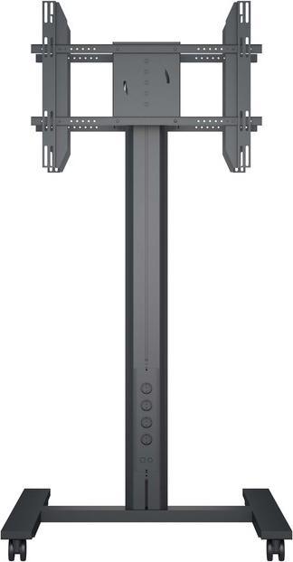 Actual product image Multibrackets TV stand up to 80", aluminum, black/5983 (80", 80 kg)
