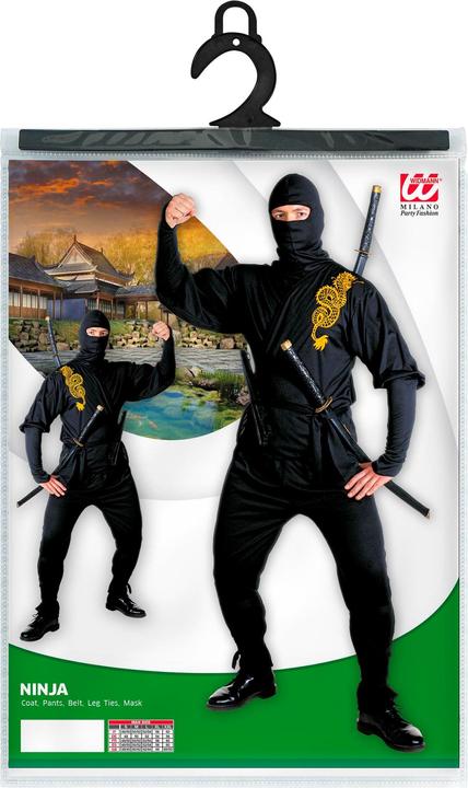 Produktbild Widmann Ninja Herrenkostüm (XL)