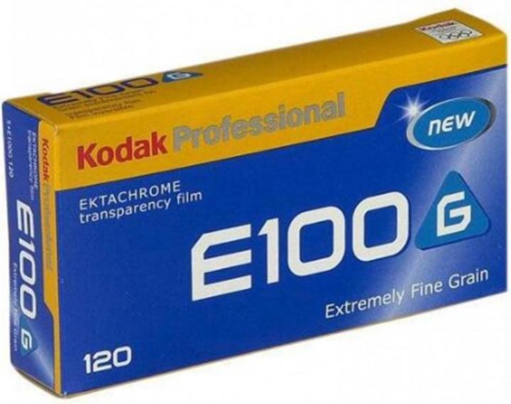 Actual product image Kodak E100G 120 Colour film