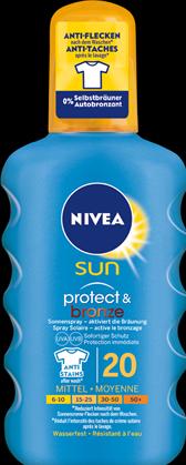 Immagine prodotto NIVEA Proteggere & Bronzo (Spray solare, SPF 20, 200 ml)