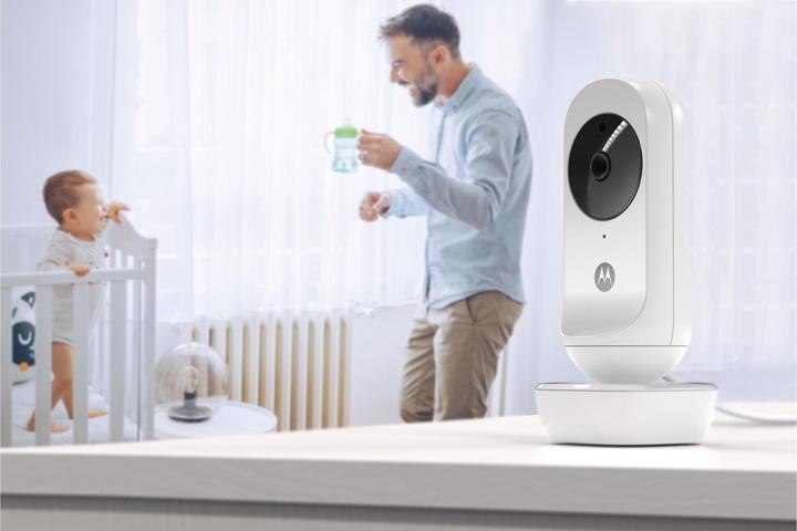 Actual product image Motorola Baby Monitor Video EASE 35 Twin (Video & Audio, 300 m)