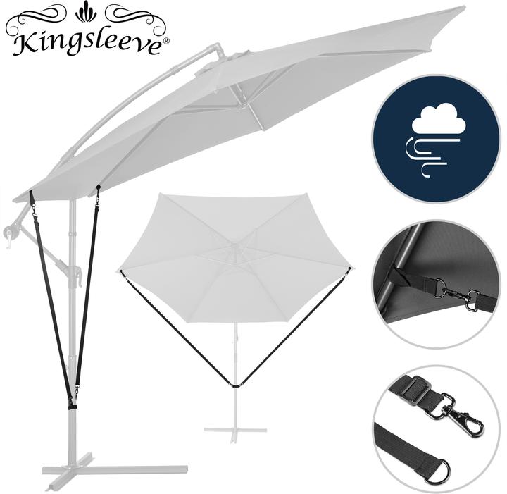 Immagine prodotto Kingsleeve Cinghie di sicurezza per vento per ombrellone (0.03 m)