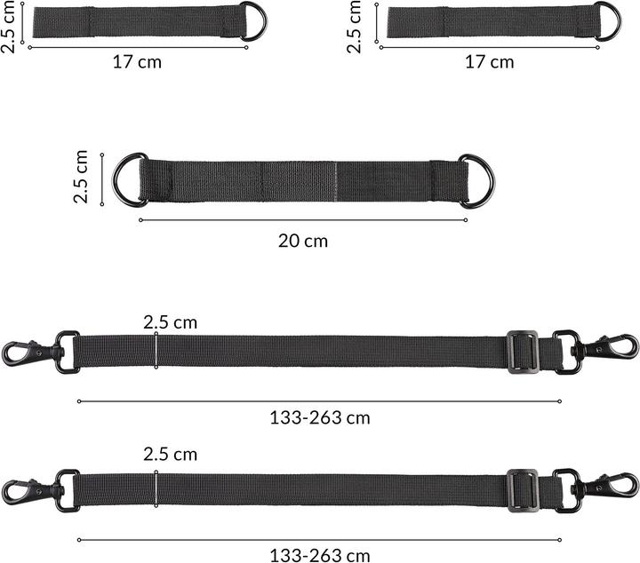 Immagine prodotto Kingsleeve Cinghie di sicurezza per vento per ombrellone (0.03 m)