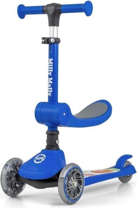 Mally Kinder Dreirad Roller Fuzzy Blau Milly