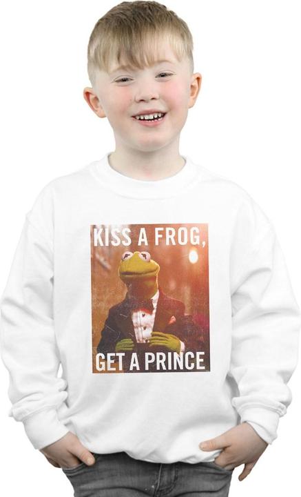 Image du produit Disney - Sweat THE MUPPETS KISS A FROG GET A PRINCE - Garçon (152, 158)