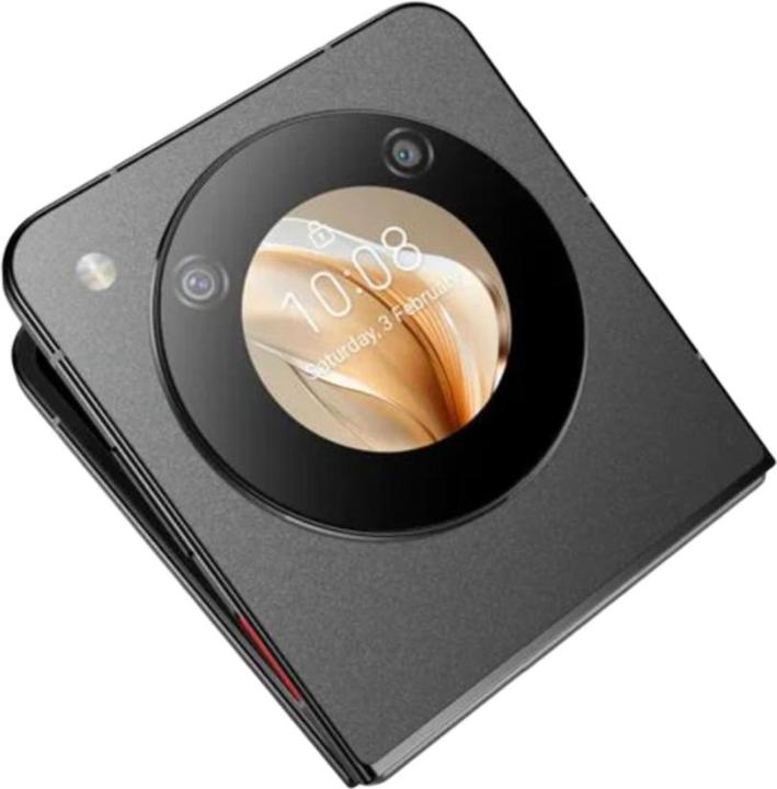 Actual product image ZTE Nubia Flip 5G 8Gb 256Gb 1.4"-6.9" (256 GB, Cosmic Black, 6.90", 50 Mpx, 5G)