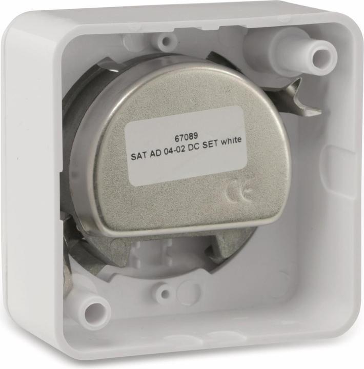 Immagine prodotto Goobay Set completo: stub dell'antenna/presa terminale (Presa d'antenna)