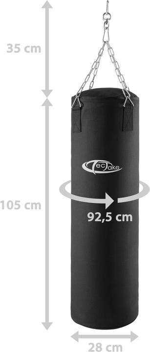 Immagine prodotto tectake Sacco da boxe (105 cm, 25 kg)