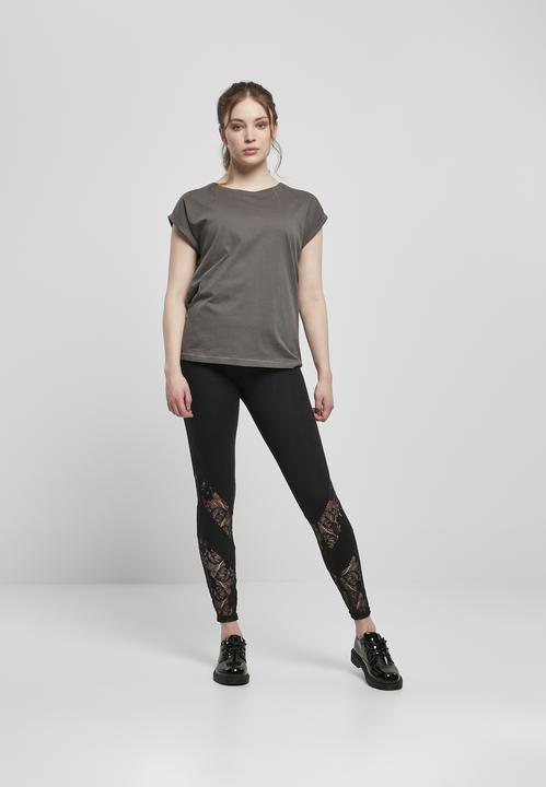 Actual product image Urban Classics Ladies Extended Shoulder Tee (M)