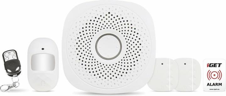 iGet HOME Alarm X1 - Inteligentní bezdrátový systém pro zabezpečení budov, ovládání pomocí Wi-Fi