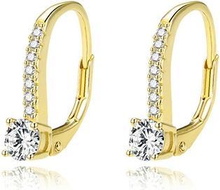 Immagine prodotto Beneto Orecchini delicati placcati in oro con zirconi AGUC1955-GOLD (L)