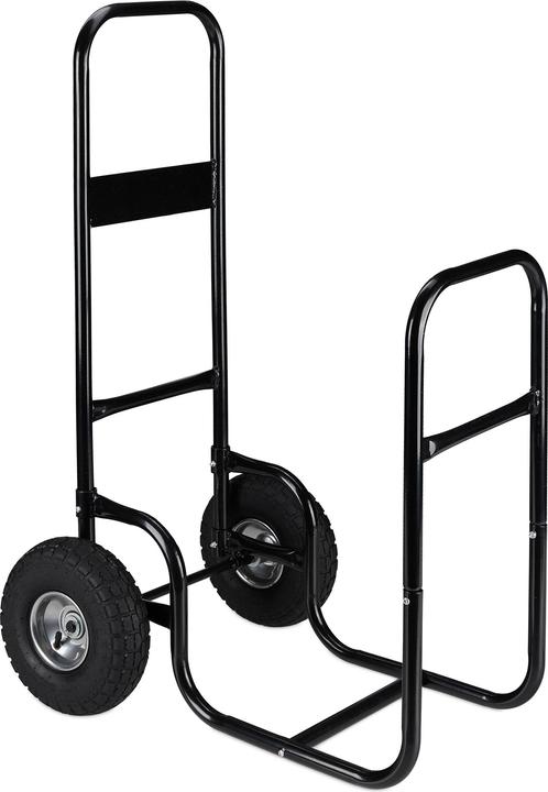 Actual product image Relaxdays firewood trolley (53 x 69 x 107 cm)