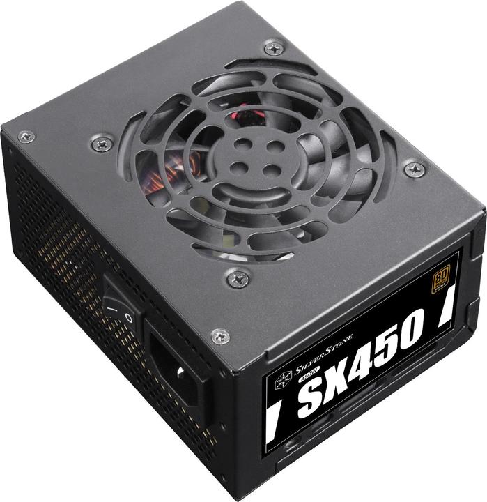 Silverstone SST-SX450-B - Netzteil (intern) - ATX12V 2.4/ SFX12V (450 W)