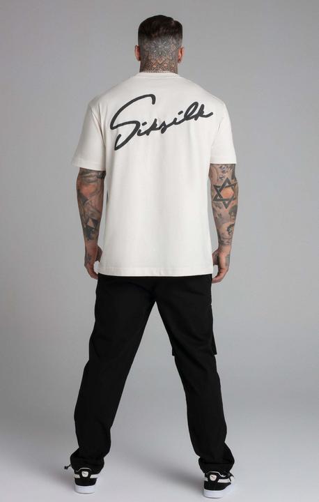 Actual product image Siksilk T-shirts Script T-Shirt (L)