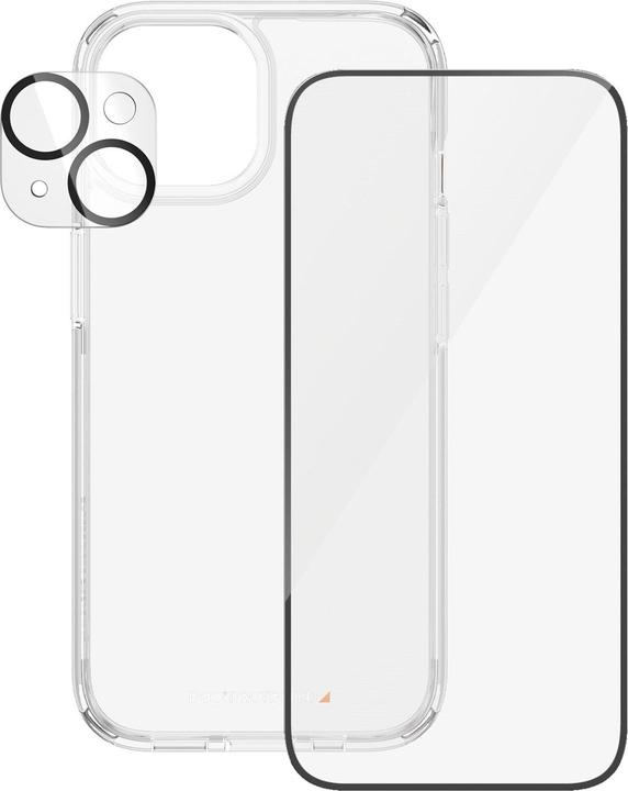 Actual product image PanzerGlass 3-in-1 pack (1 Piece, Apple iPhone 15)