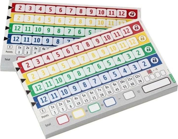 Produktbild Neutral Qwixx - Natureline Spielblöcke (Deutsch, Englisch, Französisch, Italienisch)