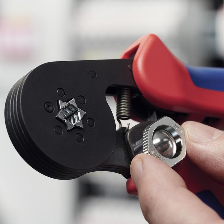 Immagine prodotto Knipex Pinze a crimpare autoregolanti (180 mm)