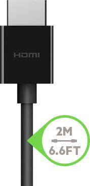 Immagine prodotto Belkin HDMI (Typ A) — HDMI (Typ A) (2 m, HDMI)