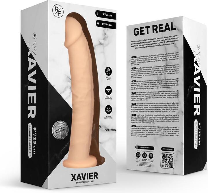 Image du produit Real Fantasy Xavier Realistic Dildo - 23 cm