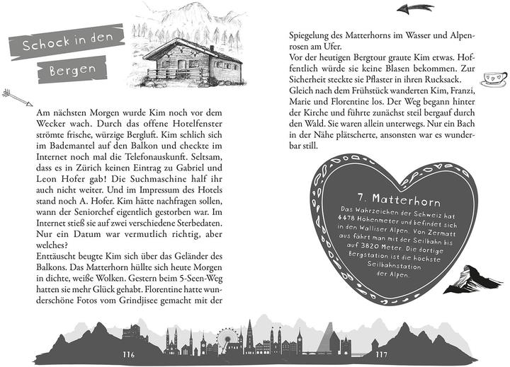 Produktbild Kosmos Die drei!!!, Zürich, Zückerli und ganz viel Schweiz (Deutsch, Franziska Misselwitz, Wich, Henriette, Ina Biber, 2023)