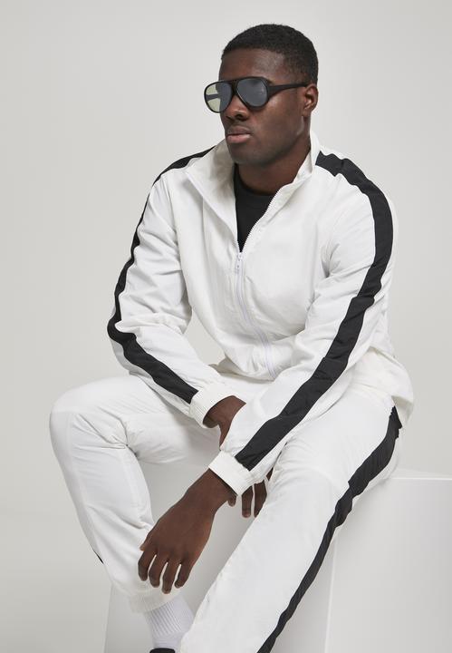 Produktbild Urban Classics Striped Sleeve Crinkle Track Jacket (XXL)