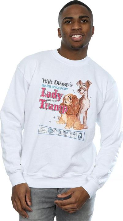 Image du produit Disney - Sweat LADY AND THE TRAMP DISTRESSED CLASSIC POSTER - Homme (XXL)