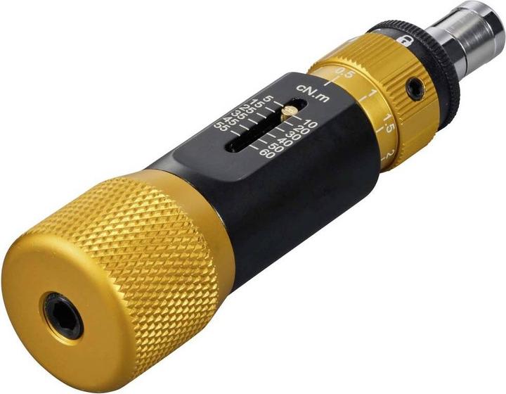 Actual product image Toolcraft TO-9627246 Electronics and precision mechanics torque screwdriver size