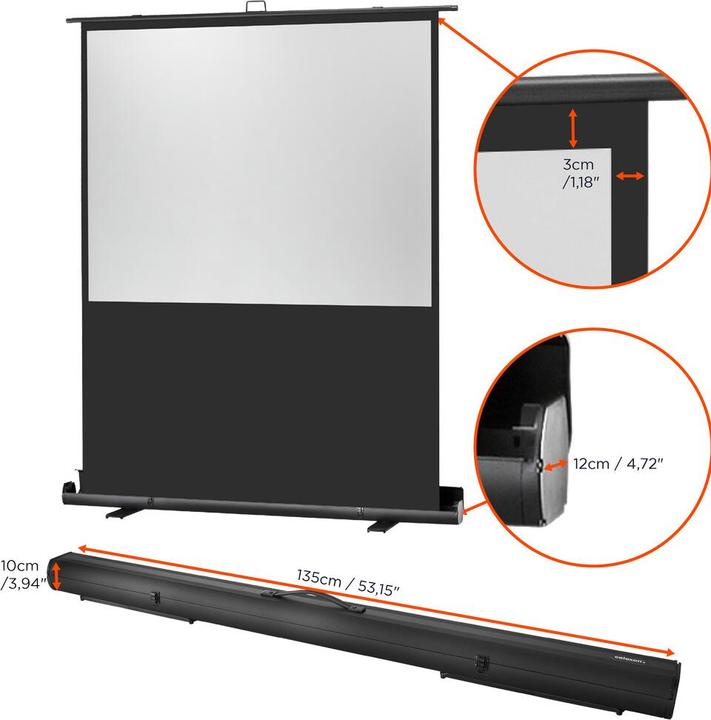 Produktbild Celexon Ultramobil Plus Professional 120x90 cm (56.30", 4:3)