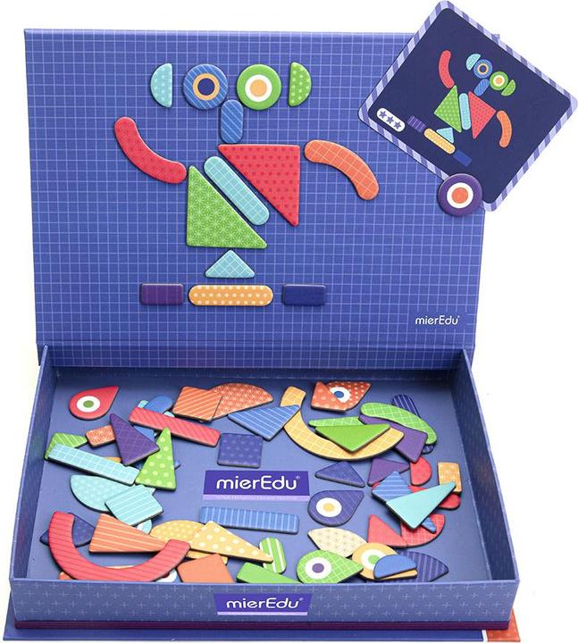 Actual product image mierEdu Magnetic Art Case - Shapes - (ME152) (70 x)
