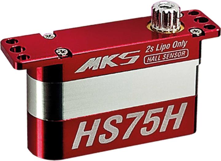 Actual product image Mks HS75H HV Digital Servo F3K/F5K/F5J....