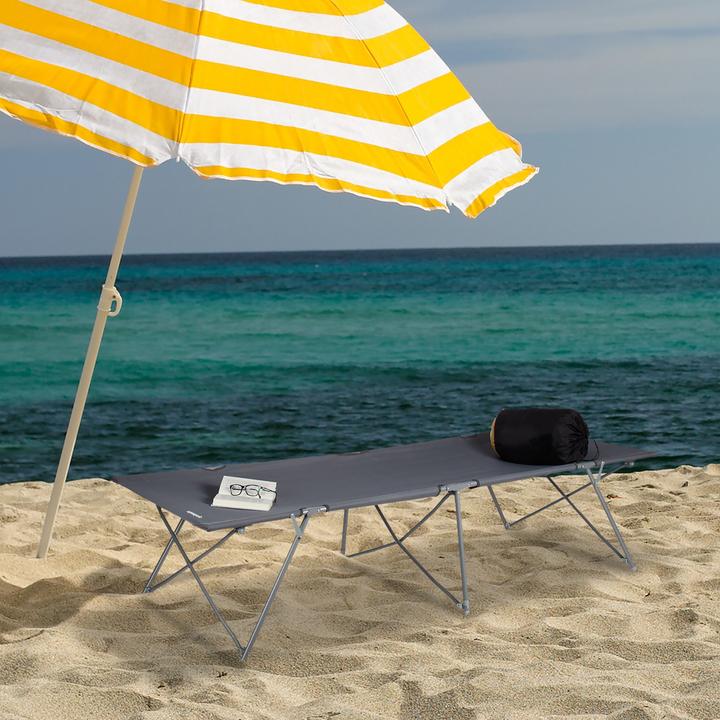Actual product image Relaxdays Camp bed