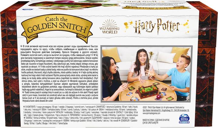 Image du produit Spin Master Harry Potter, La course au Vif d'or, Jeu de plateau de Quidditch pour sorciers, sorcières et Moldus