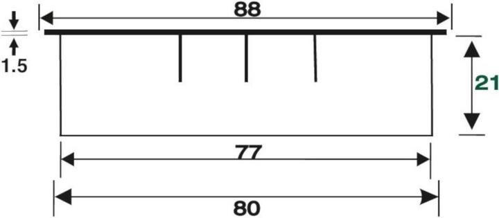 Immagine prodotto Bachmann Loop Round (Foro cavo, 8 cm)