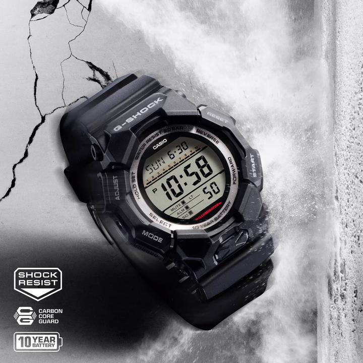 Actual product image Casio GD-010-1ER (Chronograph, 52 mm)