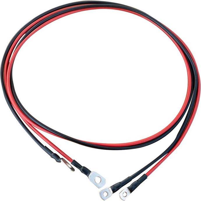 Immagine prodotto Ective H07V-K set di cavi per batteria rosso/nero Dimensioni: M6/M8 Lunghezza cm: 150 Sezione mm²: 6mm² (1.50 m)