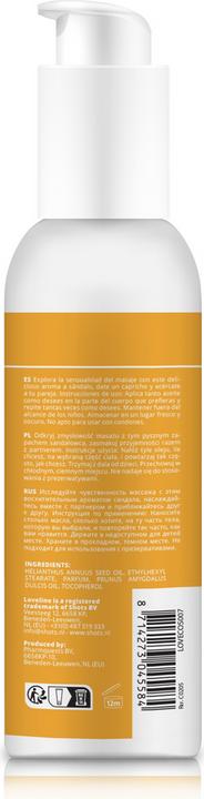 Actual product image Shots Massage Oil - Sensual Sandalwood - 150 ml (150 ml)