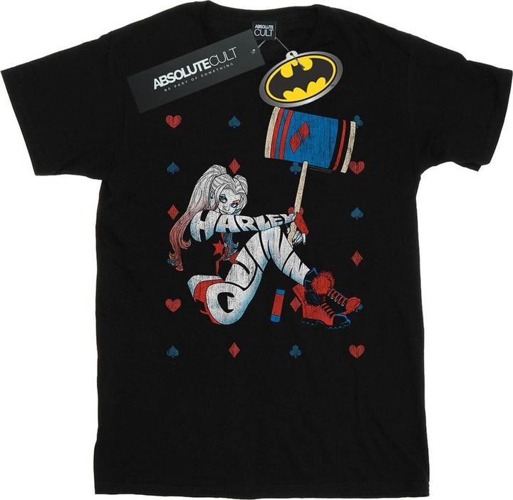 Harley Quinn Playing Card Suit TShirt Mädchen