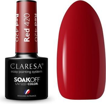 Produktbild Claresa SoakOFF UV/LED Gel Rot 420 5ml (5 ml)