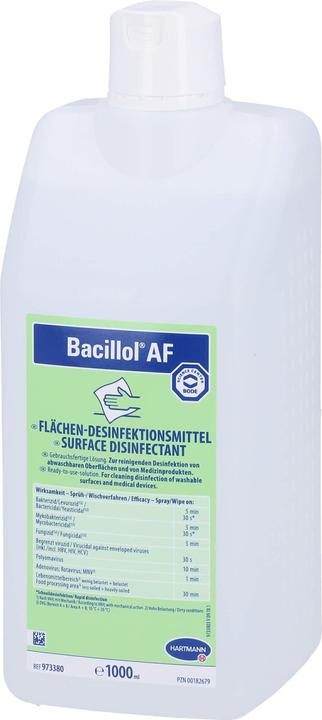 Actual product image Cosmetic Hartmann surface disinfection Bacillol 10 (1000 ml)