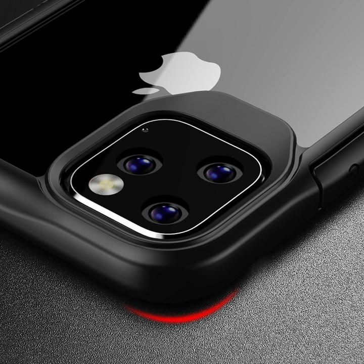 Produktbild Crong Hybrid Clear Cover für iPhone 11 Pro (schwarz) (Apple iPhone 11 Pro)