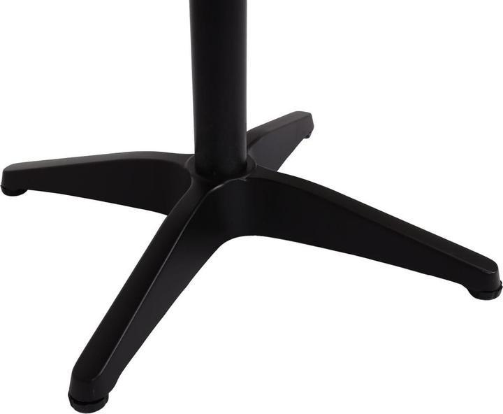 Image du produit Mendler Table de jardin HWC-J95, table de balcon table bistro, gastronomie extérieur revêtement aluminium (70 cm)