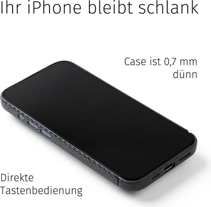 Produktbild Filono Carbon Case iPhone 16 Plus MagSafe kompatibel (Apple iPhone 16 Plus)