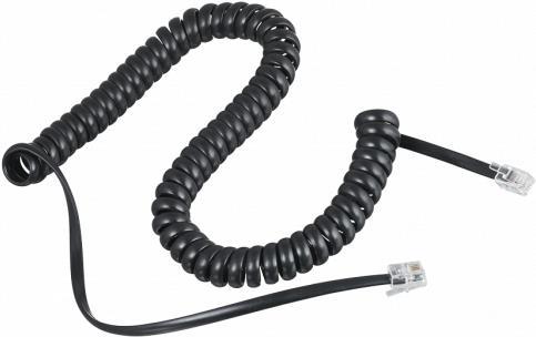 Actual product image Auerswald Coiled cable for COMfortel and D-Series handsets