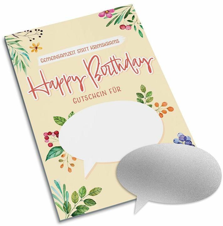 Actual product image Happy Birthday
