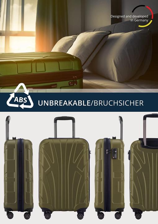 Produktbild Suitline Handgepäck Hartschalen-Koffer (34 l, Handgepäck (bis 50l))
