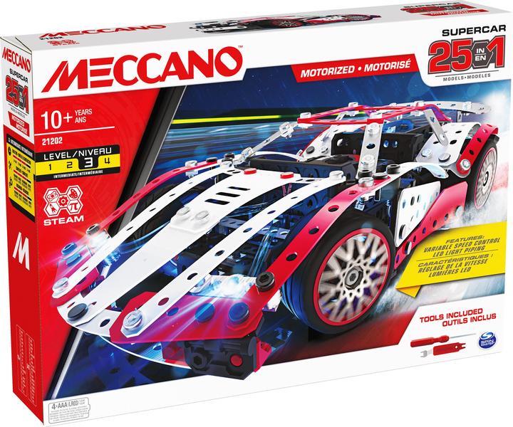 Immagine prodotto Meccano 25 Multimodell Supercar