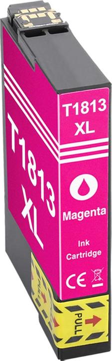 Actual product image Plutoos Epson T1813 XL Cartridge XXL compatible, Magenta C 13 T 18134010