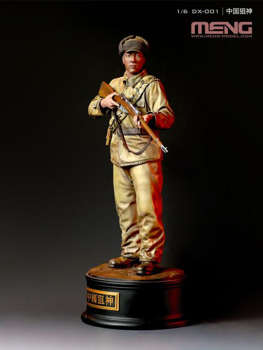 Image du produit Meng-Model Sniper chinois Ace (figure peinte, base incluse)
